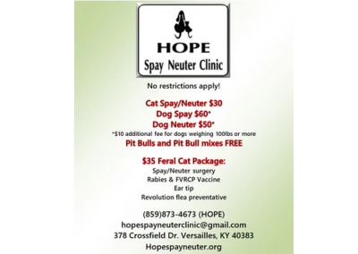HOPE Spay/Neuter Clinic