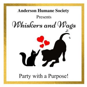 whiskers and wags fundraising party